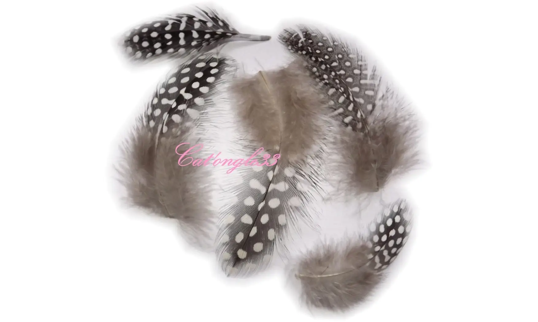 Plume blanche nail art