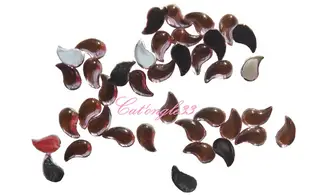 Strass larme rose clair