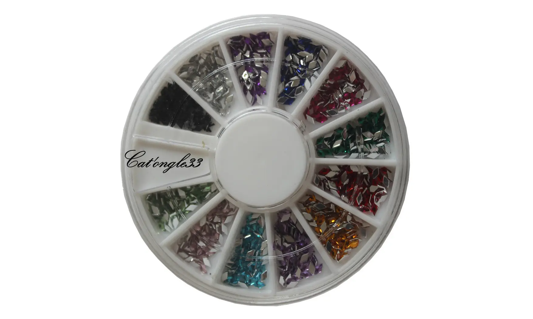 Carrousel strass losange