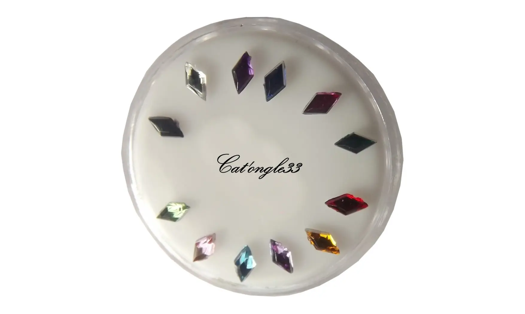 Carrousel strass losange