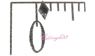 Strass losange argent