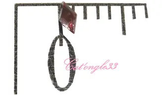 Strass losange rose clair