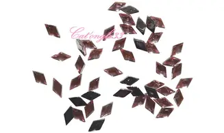 Strass losange rose clair