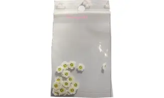 Sachet de fimo smiley marguerite