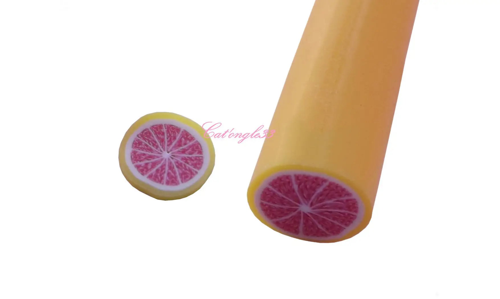 Baton fimo pamplemousse