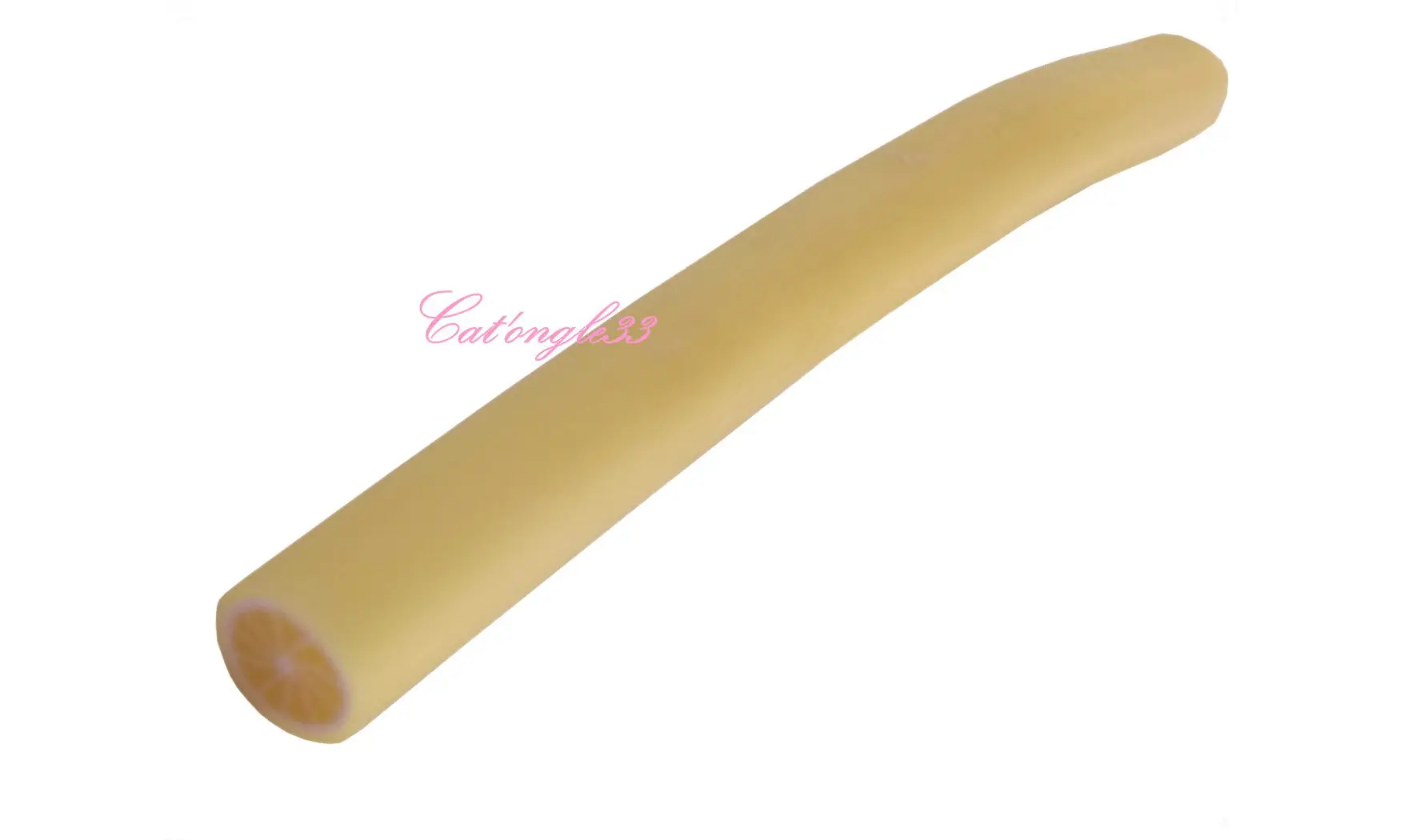 Baton fimo citron jaune