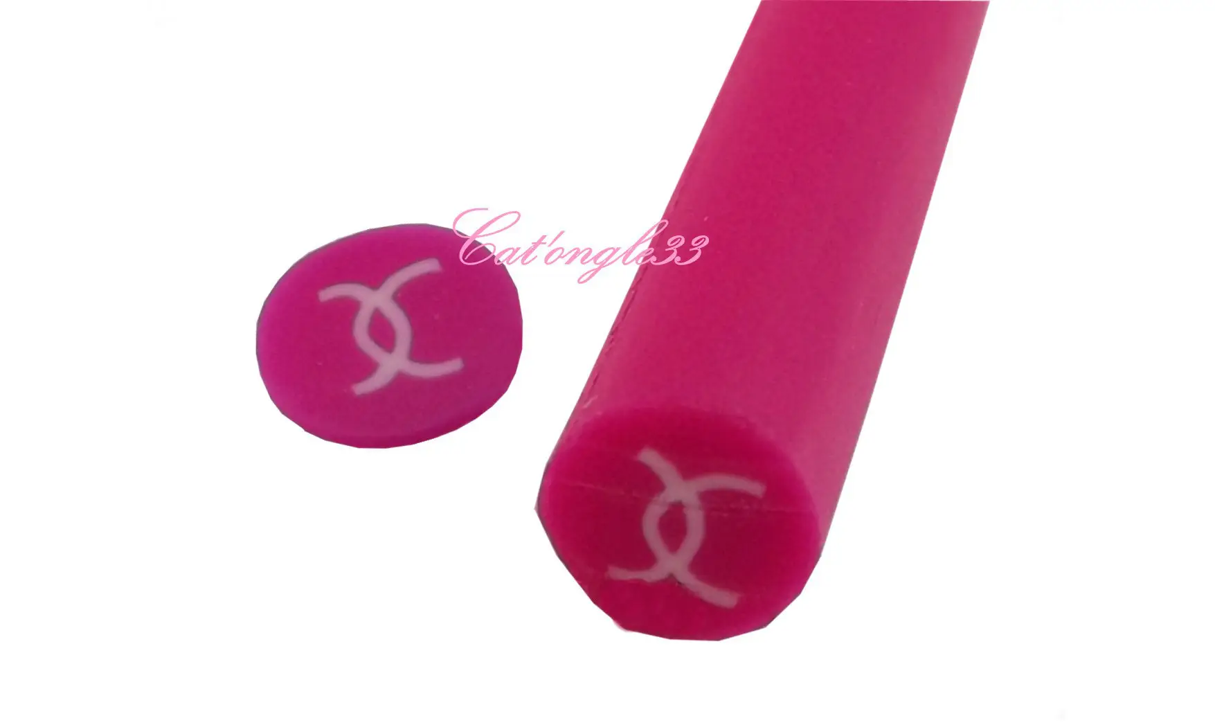 Baton fimo divers CC rose