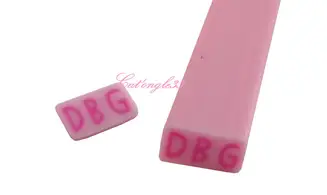 Baton fimo divers DG rose