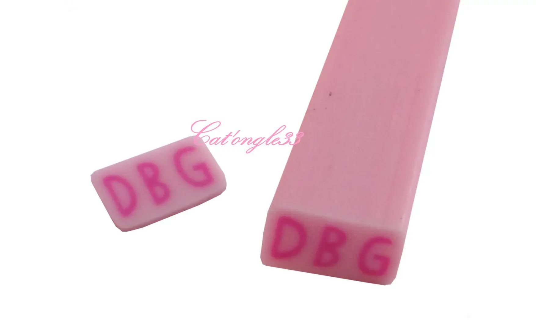 Baton fimo divers DG rose