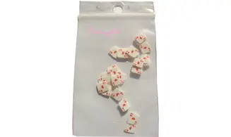 Sachet de fimo divers as de coeur