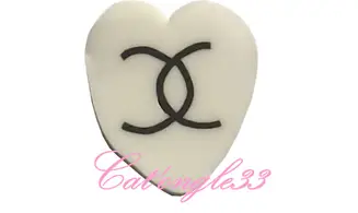 Sachet de fimo divers CC coeur blanc