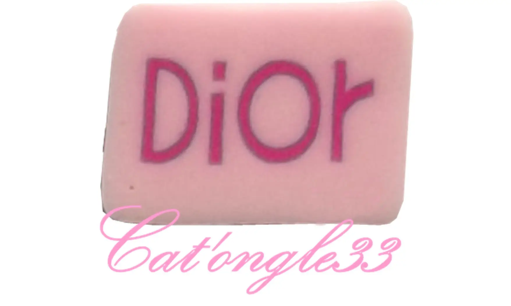 Sachet de fimo divers D rose