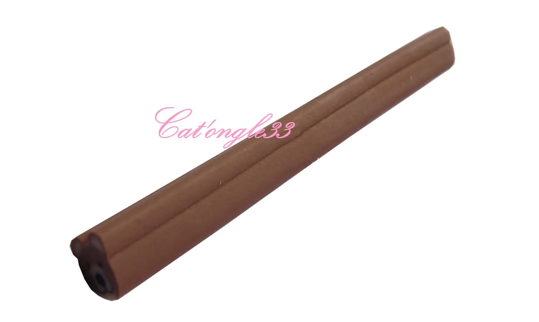 Baton fimo ourson marron