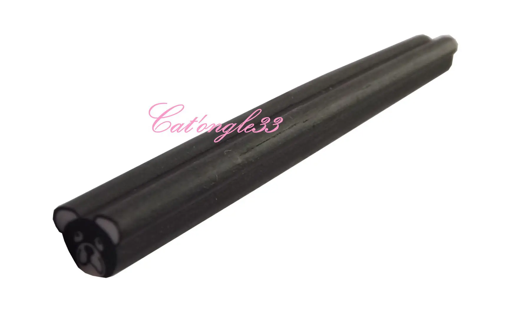 Baton fimo ourson noir