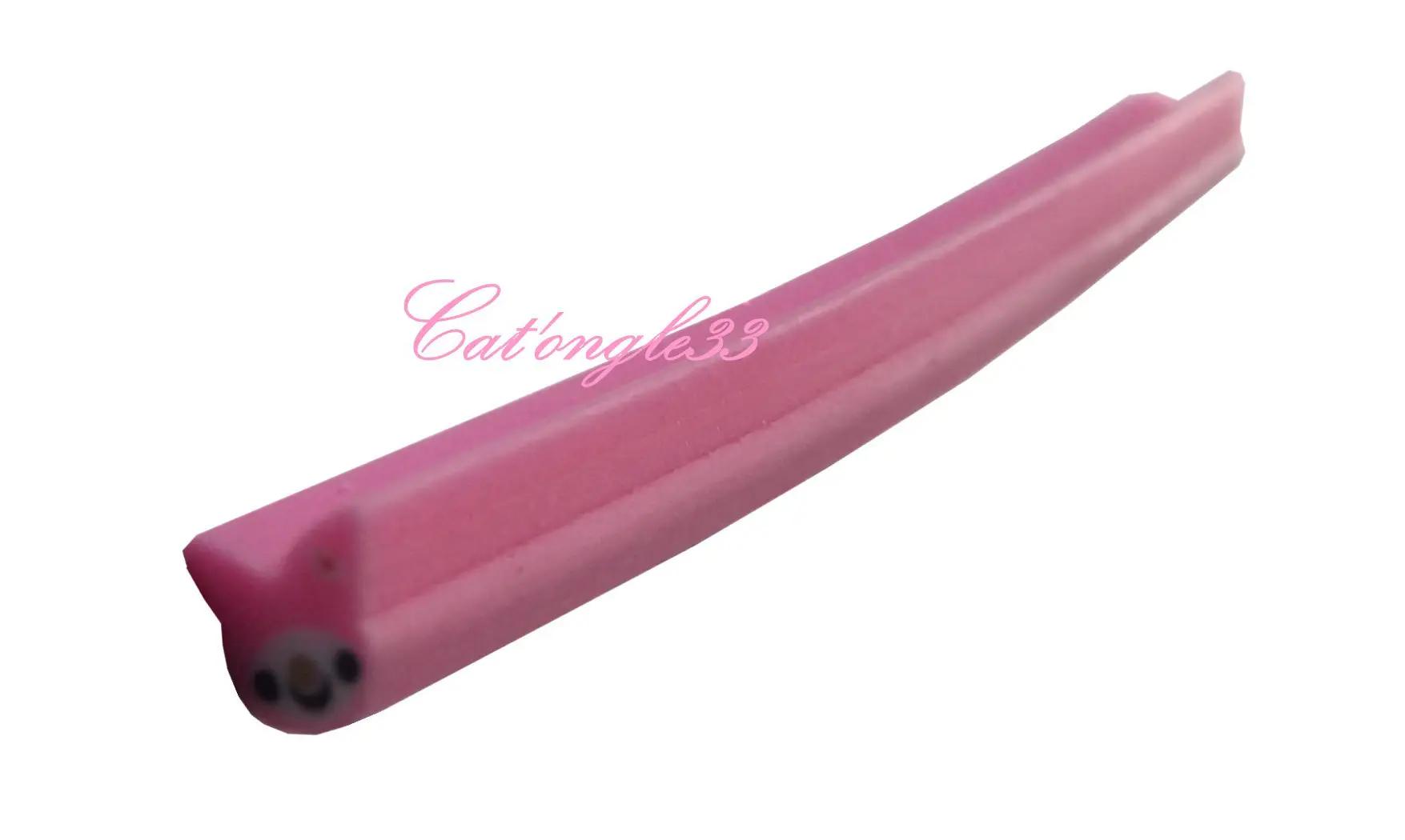 Baton fimo lapin rose