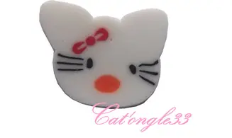Sachet de fimo chat blanc