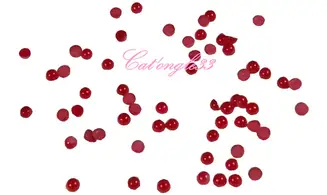 Demi perle rouge