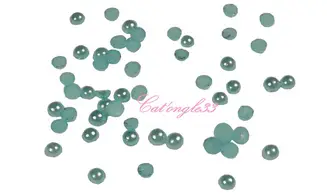 Demi perle turquoise