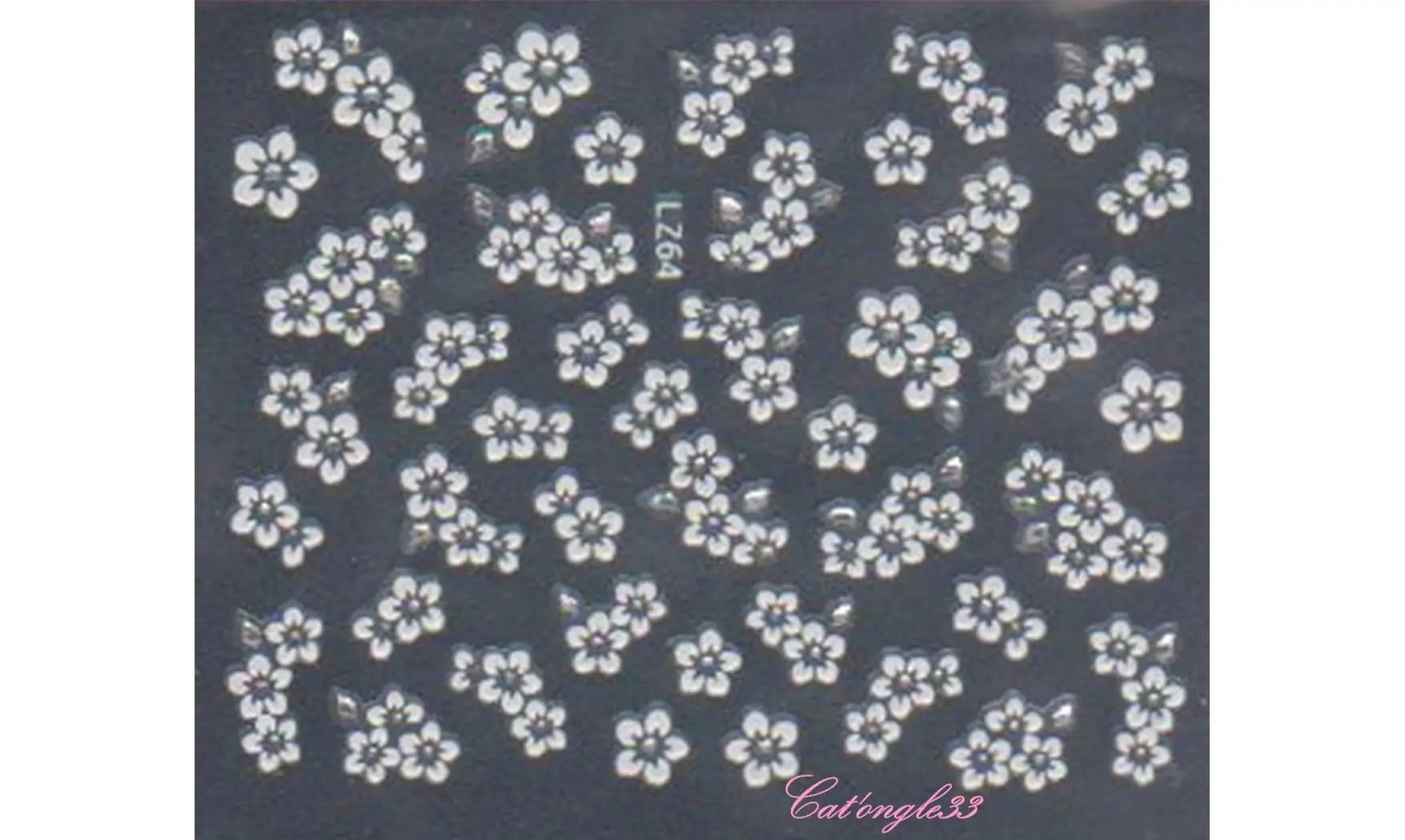 Stickers blanc brillant LZ64 ou QLZ151