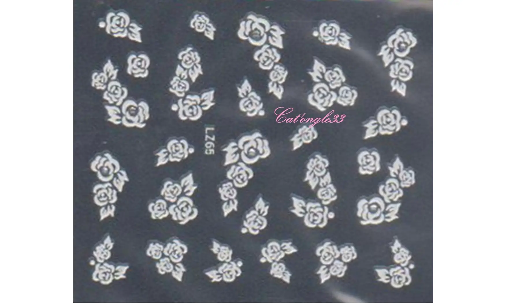 Stickers blanc brillant LZ65 ou QLZ156