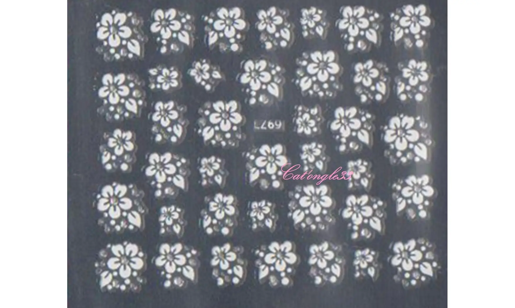 Stickers blanc brillant LZ69 ou QLZ161