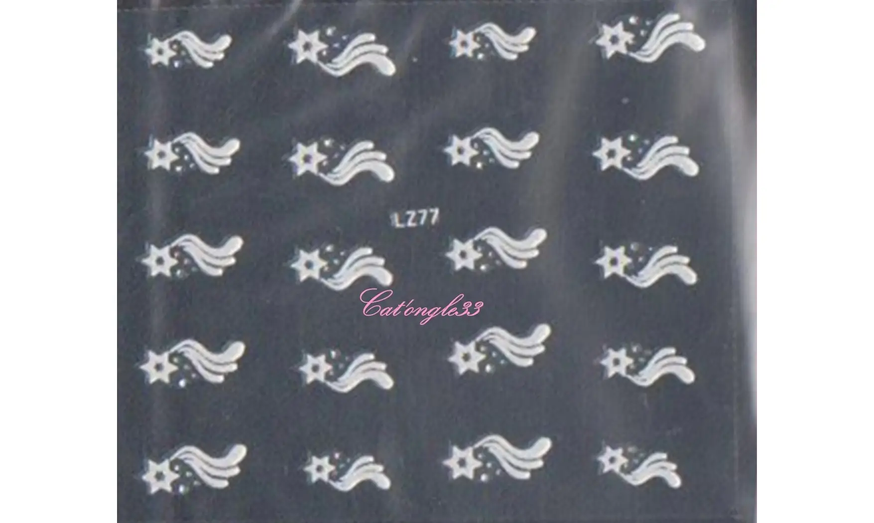 Stickers blanc brillant LZ77 ou QLZ162