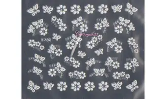 Stickers blanc brillant LZ82 ou QLZ163