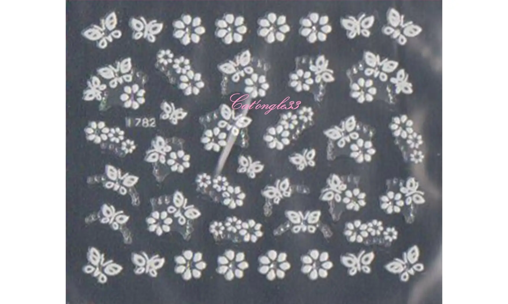 Stickers blanc brillant LZ82 ou QLZ163