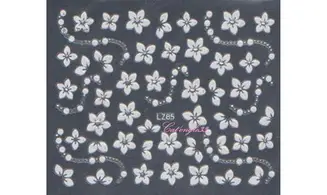 Stickers blanc brillant LZ85 ou QLZ155