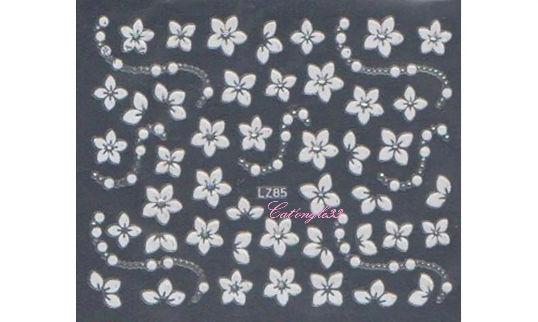 Stickers blanc brillant LZ85 ou QLZ155
