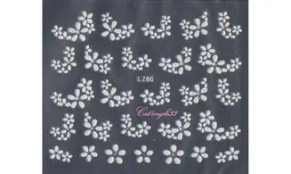Stickers blanc brillant LZ86 ou QLZ159