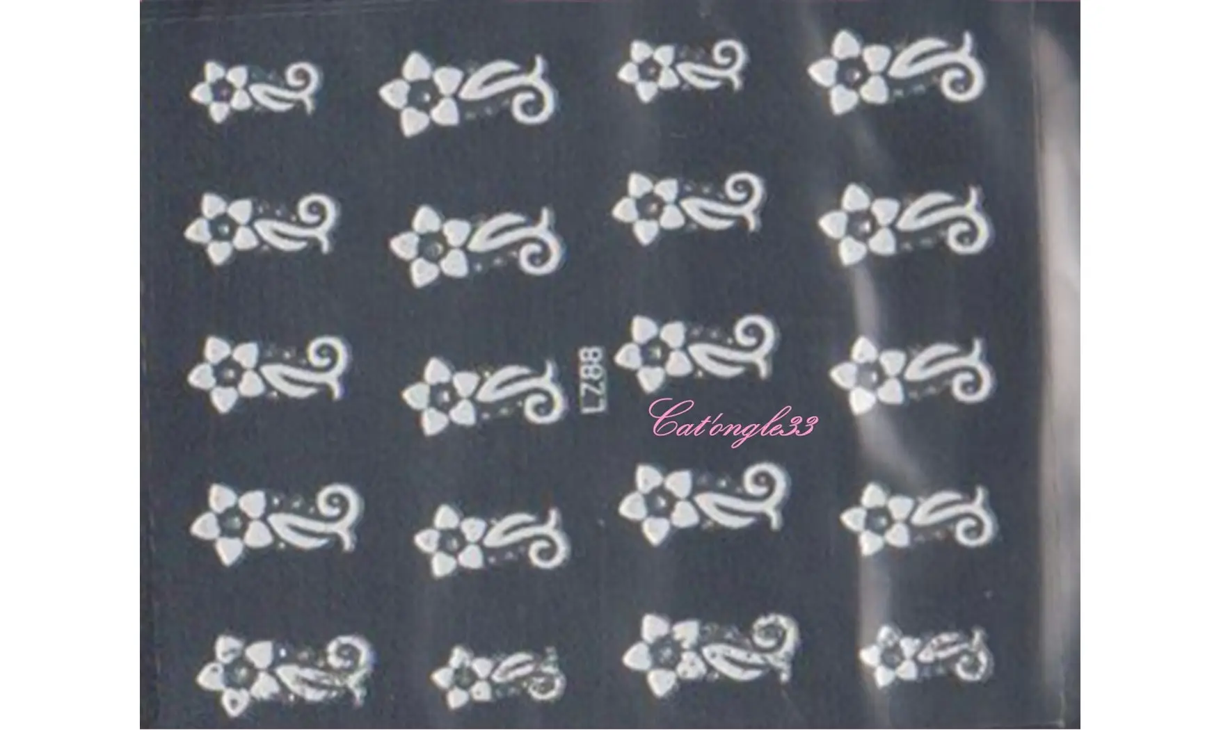 Stickers blanc brillant LZ88 ou QLZ160