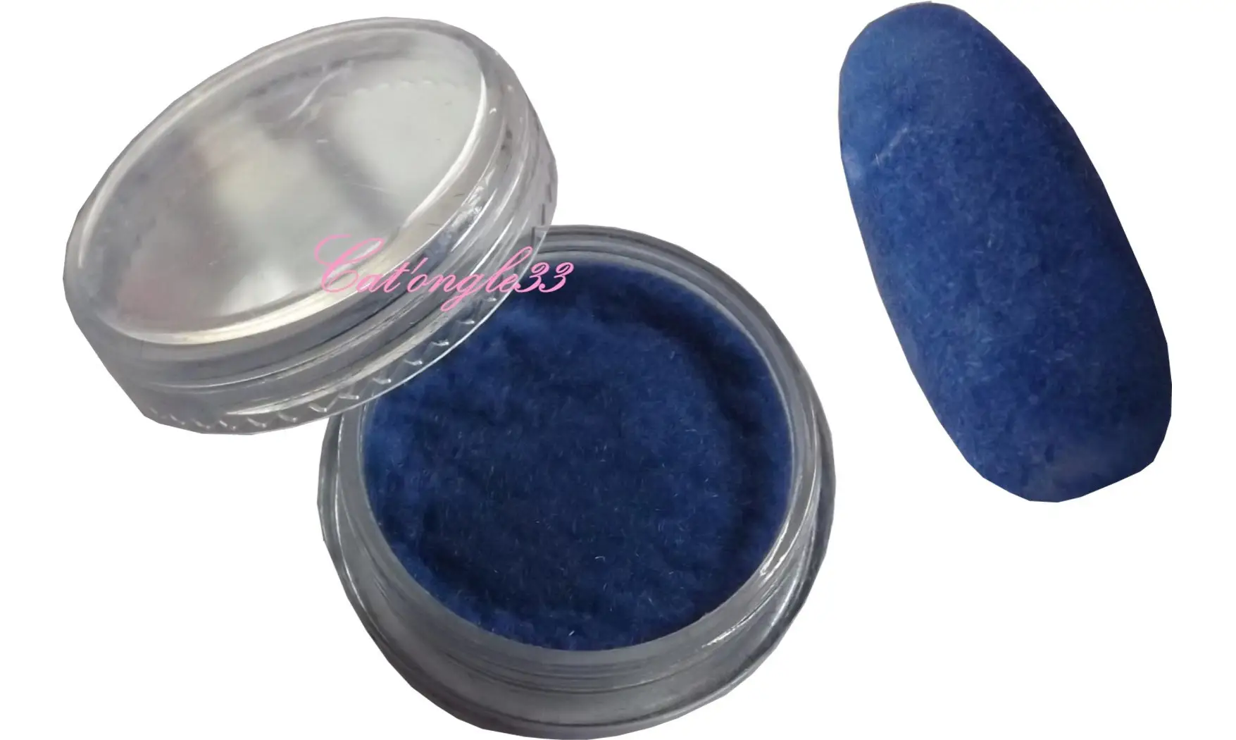 Poudre velours bleu