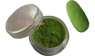 Poudre velours vert