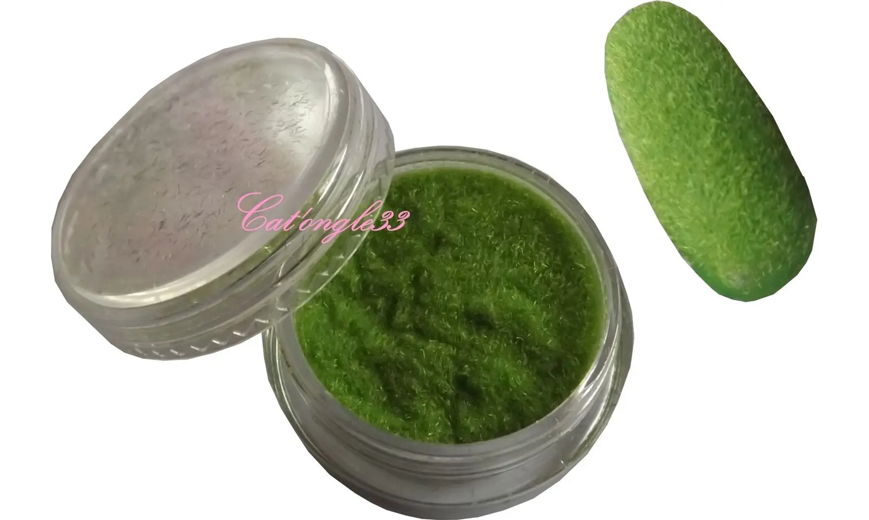 Poudre velours vert