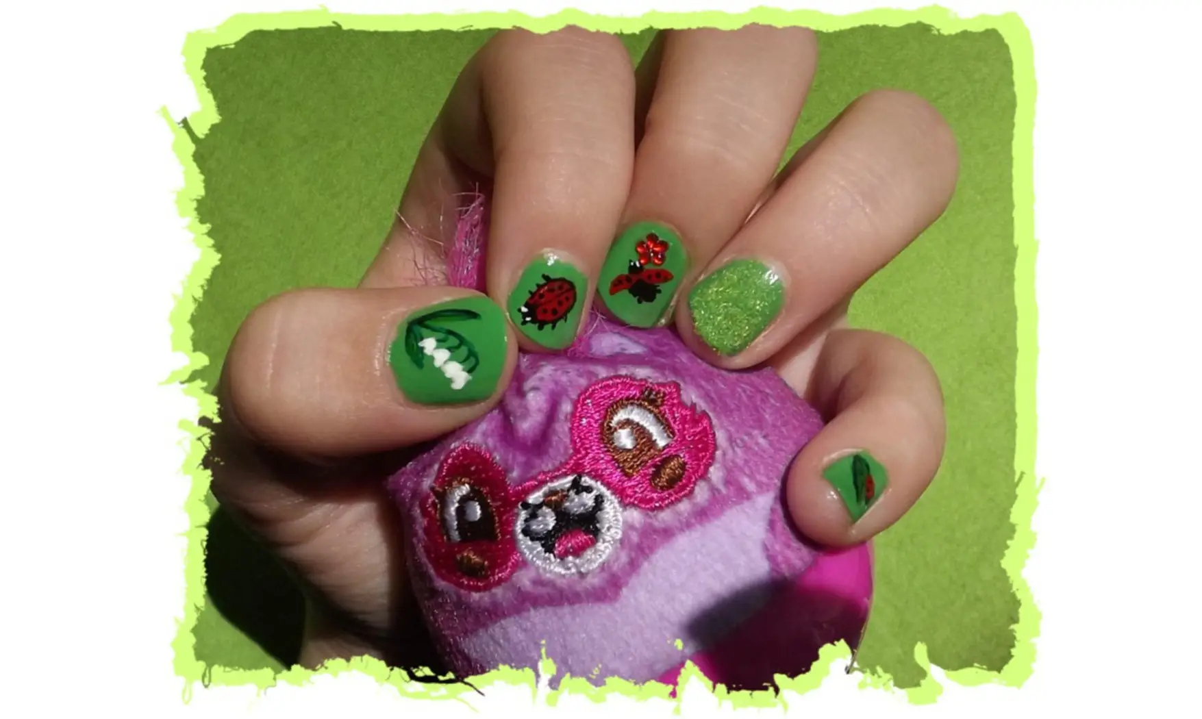 Poudre velours vert