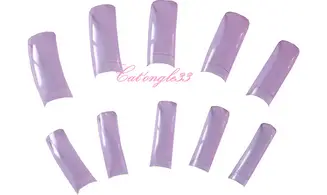 Capsules tips french rose transparente