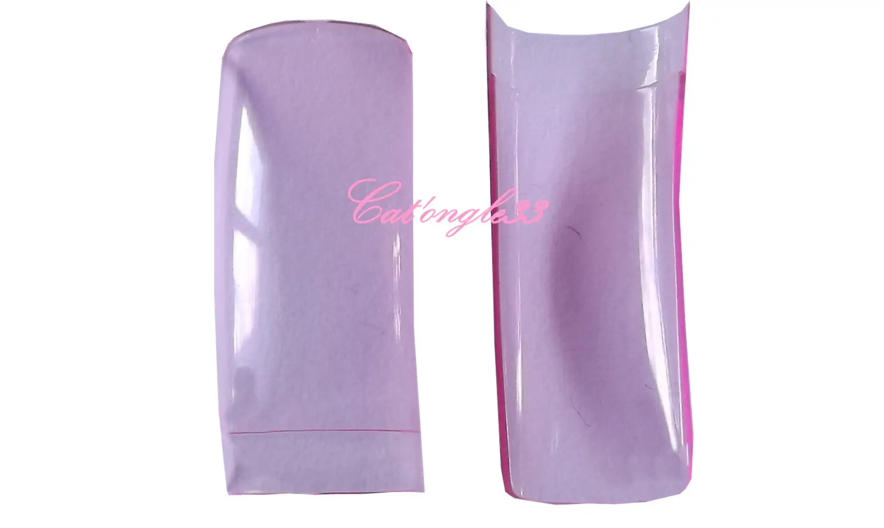 Capsules tips french rose transparente