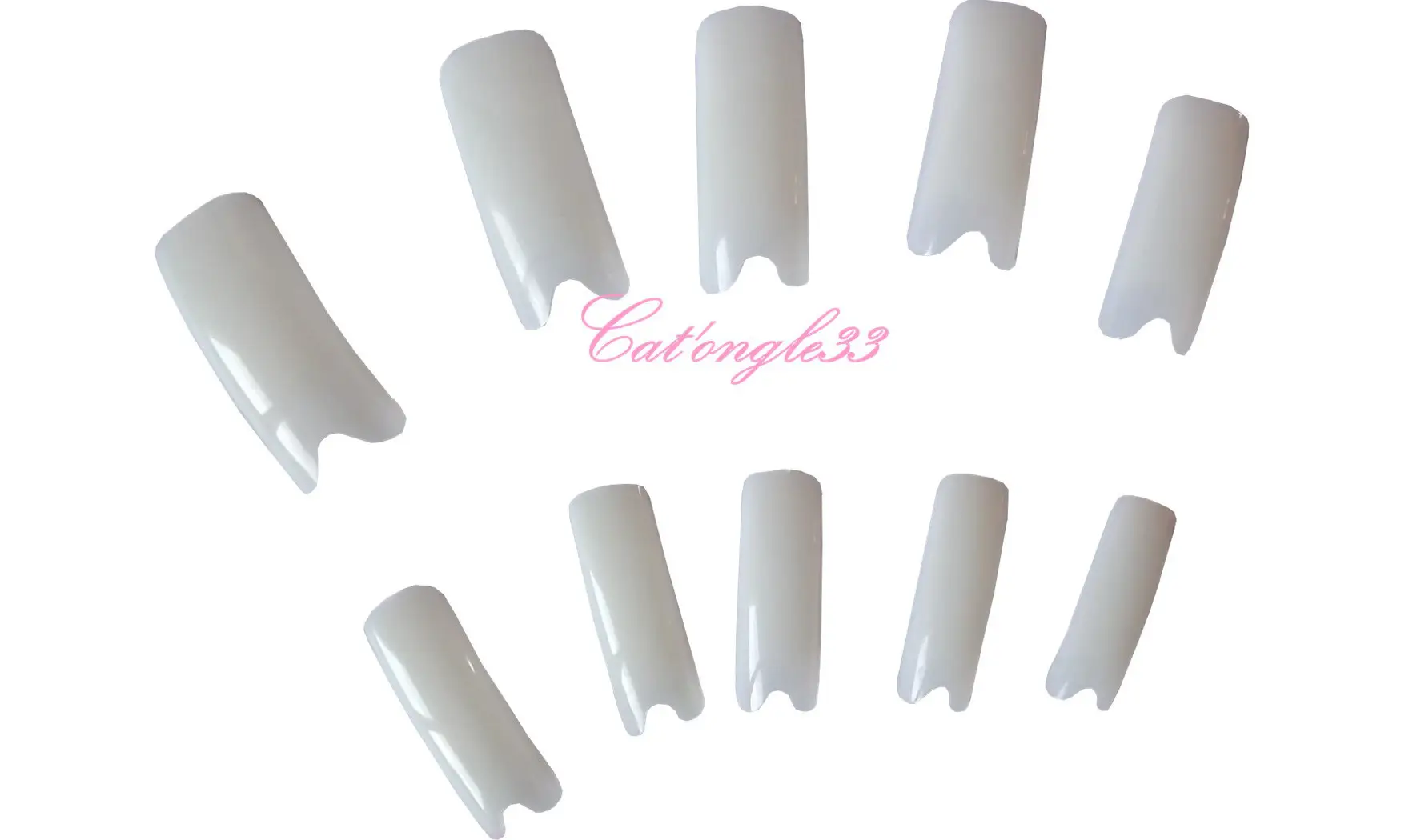 Capsules tips naturelle ongles rongés