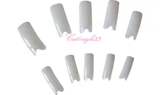 Capsules tips naturelle ongles rongés