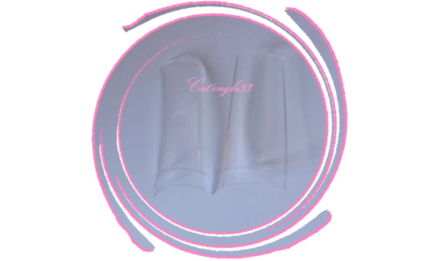 Capsules transparente petite encoche