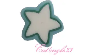 Baton fimo étoile bleu