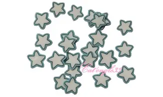 Sachet de fimo étoile bleu