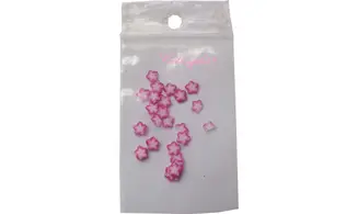 Sachet de fimo étoile fuchsia