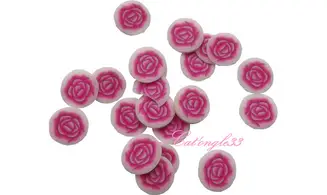 Sachet de fimo rose fuchsia