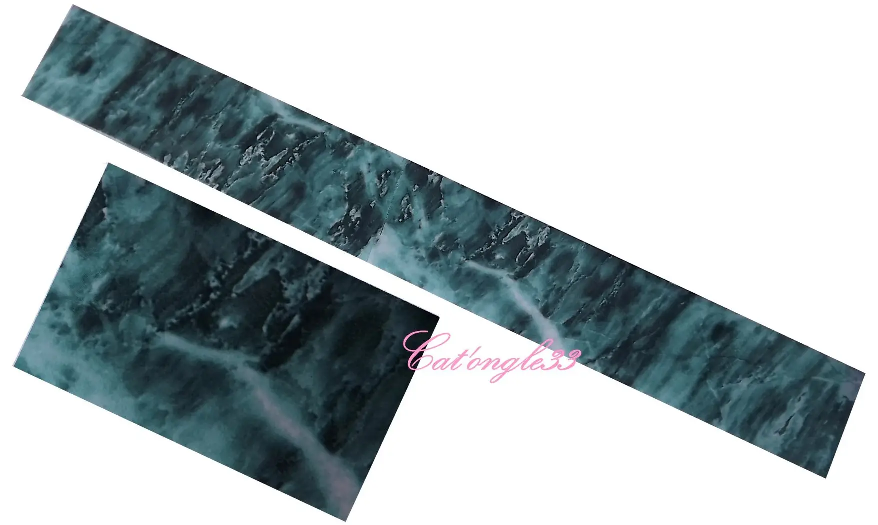 Foils mer verte nail art 20 cm