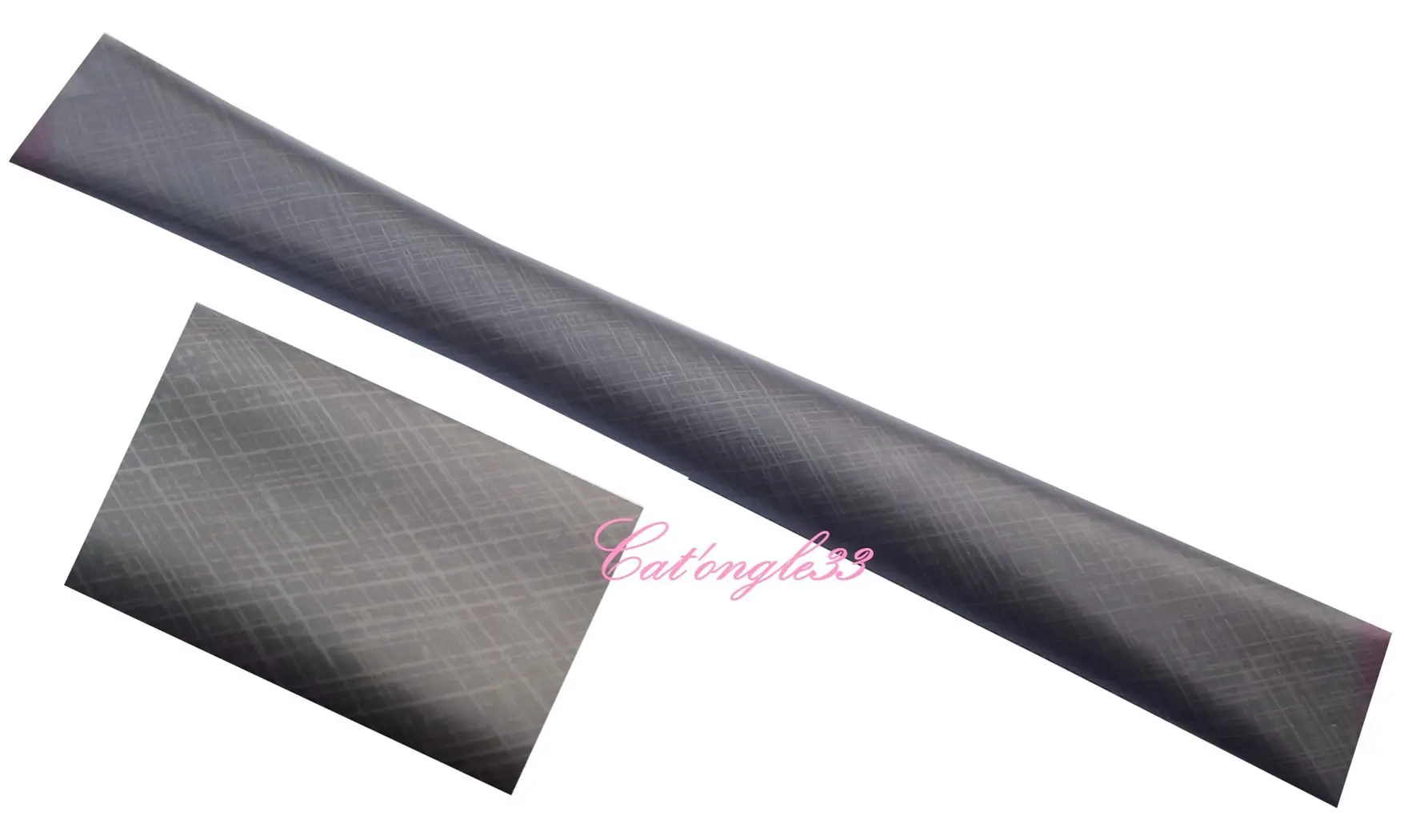 Foils gris nail art 50 cm