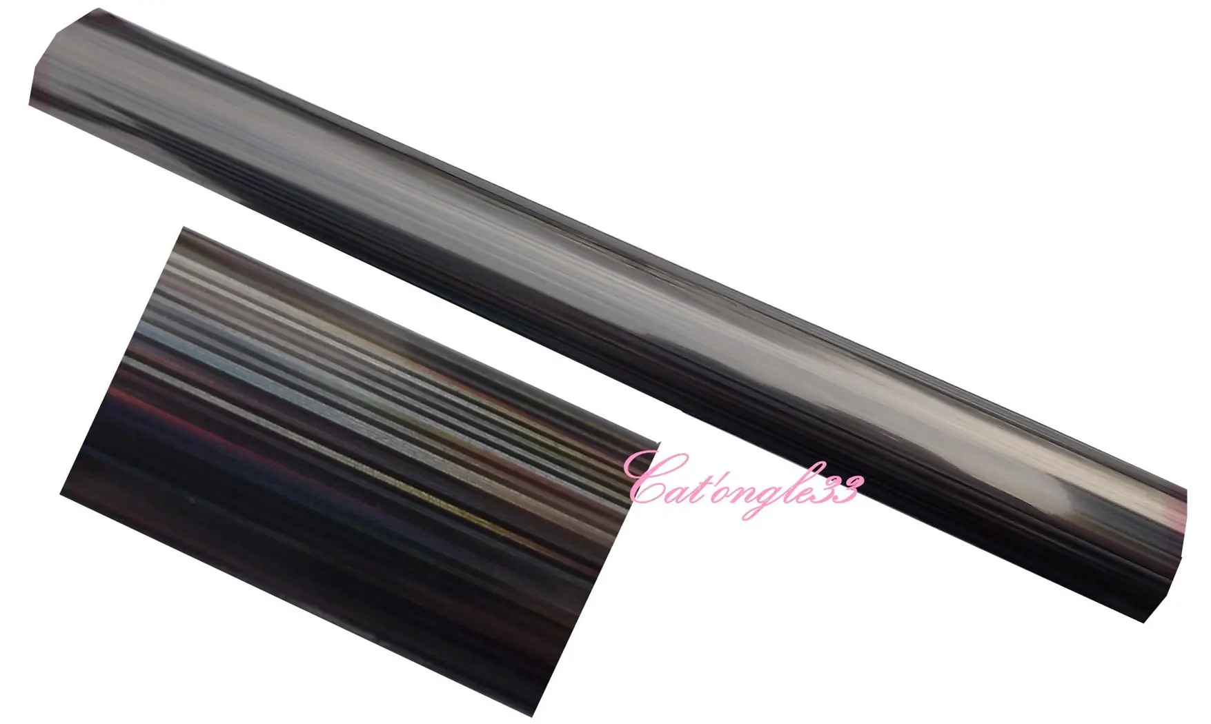 Foils gris lumière nail art 50 cm