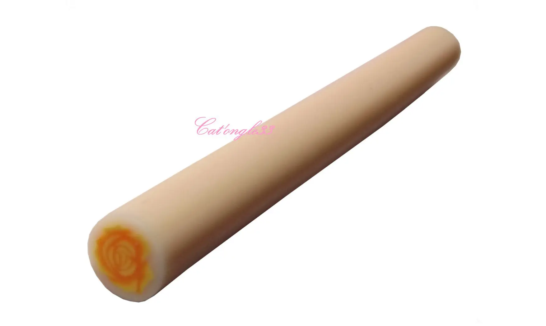 Baton fimo rose orange