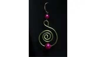 Spirale kaki rose
